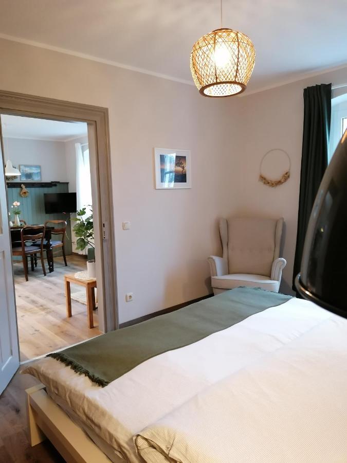 Urlaubsfreude Biedermann Haus Gluecksstein Ferienwohnung Smaragd Bad Schandau Exterior foto