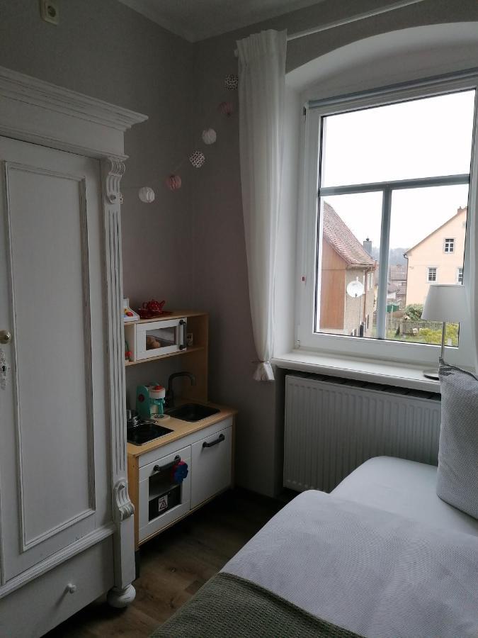 Urlaubsfreude Biedermann Haus Gluecksstein Ferienwohnung Smaragd Bad Schandau Exterior foto
